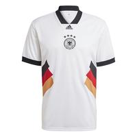 Adidas/阿迪达斯德国队复古足球男子透气运动短袖球衣 HS5941 175/96A/M