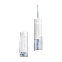 同诗 T-FLASH 冲牙器 便携式水牙线 迷你冲牙器 家用牙结石正畸洗牙神器洁牙送男女朋友礼物 (消毒棉片1盒+漱口水1瓶+牙线棒1盒)