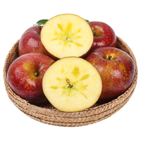 智田喜 四川大凉山盐源丑苹果冰糖心脆甜红富士时令新鲜水果小孩可吃 丑苹果2.5斤小果 60-65mm