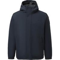 【防风防水】海澜之家25秋冬新休闲连帽保暖棉服厚夹克外套棉衣男