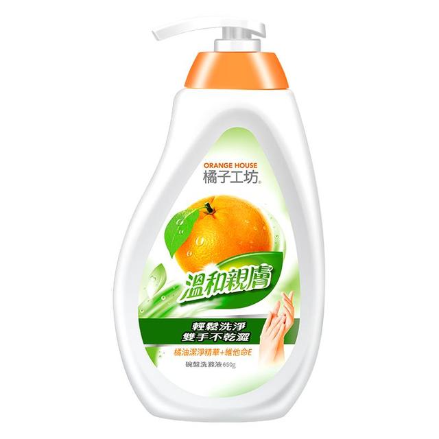 橘子工坊 亲肤护手型 洗洁精 430g*1袋 浓缩 洗碗液