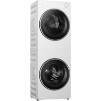 美的 清风明月2.0系列 MGH20A-W+MGH20AIR 热泵洗烘套装
