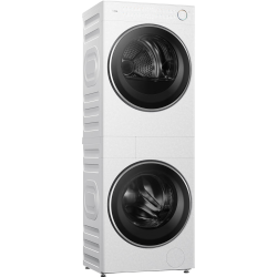 美的 清风明月2.0系列 MGH20A-W+MGH20AIR 热泵洗烘套装