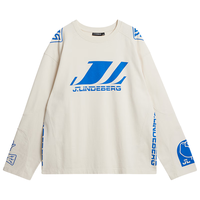 J.Lindeberg/金林德伯格 撞色印花 男士T恤衫 170/92A/S