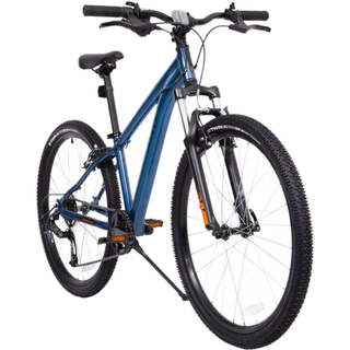 迪卡侬（DECATHLON）山地车自行车ST 500 24寸6档变速转把青少年有脚撑车铃 深普鲁士蓝，26英寸 7速