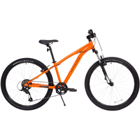 迪卡侬(DECATHLON)山地车自行车ST 500 24寸6档变速转把青少年有脚撑车铃 ST500 26寸橘色(135_150cm) 6速