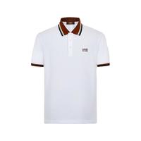 【品牌logo 条纹撞色】春夏休闲舒适男式短袖polo衫