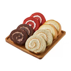 盒马 瑞士卷（原味＋伯爵＋巧克力＋红丝绒）480g 8片