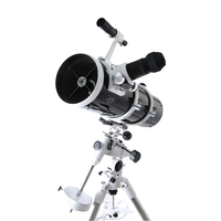 Sky-Watcher 星达 天文望远镜套机 白色/黑色 (小黑单速+EQ3D赤道仪钢脚)