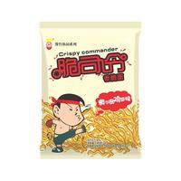 豫竹食品方便面脆司令干脆面奥尔良鸡翅味香脆面干吃面整箱袋装