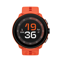 SUUNTO RUN 轻量马拉松运动腕表 跑步户外智能手表 硅胶焰风橙 硅胶表带款-焰风橙