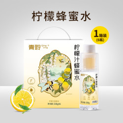 众天蜜泉 柠檬蜂蜜水338g*6瓶   分离式瓶盖