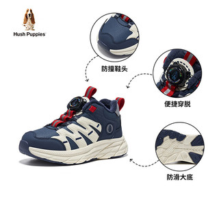  Hush Puppies/暇步士 加绒加厚保暖 儿童运动鞋