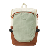 Mr.ace Homme漫氧系列轻便大容量徒步背包书包女旅行登山双肩包电脑包男灰青橘