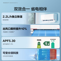 统帅 KFR-35GW/LA1-1 一级能效 1匹 冷暖挂机