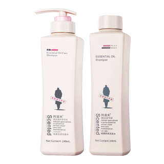  ADOLPH/阿道夫 控油蓬松 洗发水套装+植萃护发素248ml+去屑填充装248ml  248ml+248ml