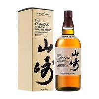 宾三得利 山崎1923 单一麦芽威士忌700ml洋酒