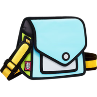 JumpFromPaper 嘻嘻包mini款二次元包斜挎通勤单肩包JFP 荧光绿