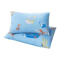 富安娜家纺 儿童纯棉枕头套 全棉枕套双人纯棉枕芯套宿舍家用床品  奇妙【A类纯棉】 【适配儿童枕】单个 50cm*30cm