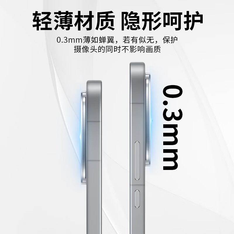  Smorss 高清防摔抗指纹 手机镜头膜  钢化膜