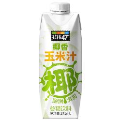 N47° 北纬47低GI水果玉米汁自然香甜营养早餐300g*6健康轻饮
