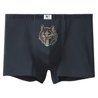 七匹狼纯棉男士内裤男100%全棉透气宽松大码四角裤平角裤短裤头