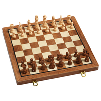 QZMTOY实木磁性国际象棋儿童男孩益智玩具女孩6-12岁小实用