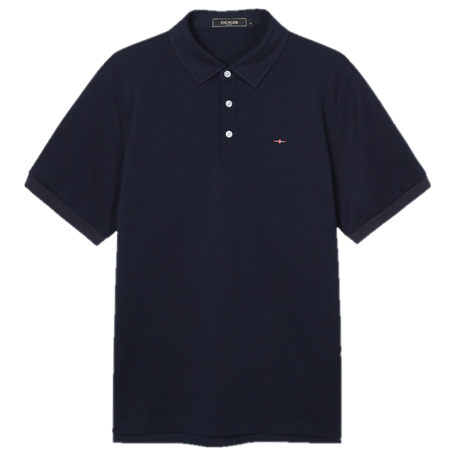 PLUS会员：雅戈尔 男士短袖POLO衫