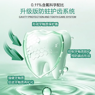  六必治 防蛀 牙膏  茶香薄荷 180g