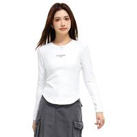 I.T it ccaabb 2024春季女装休闲长袖圆领纯色T恤简约打底上衣
