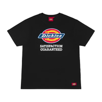 Dickies 帝客 短袖 潮牌T恤 时尚字母LOGO印花短袖 青春休闲T恤 情侣款T恤男 短袖T恤 短袖男 DK007088 黑色 S
