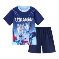 【运动速干衣】奥特曼男童速干套装夏季短袖短裤运动球衣套装