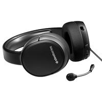 steelseries 赛睿 寒冰1 耳罩式头戴式降噪有线耳机 黑色 3.5mm