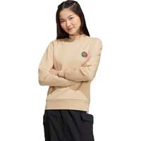 adidas 阿迪达斯 NEO 女子 运动休闲系列 W VBE SWEAT2 运动 套头衫 HN2368 S码 魔力浅褐/魔力浅褐 A/S