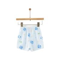 Tongtai 童泰 夏季3个月-2岁婴幼儿宝宝衣服轻薄裤子休闲外出短裤 蓝色 66cm