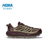【汪顺同款】HOKA ONE ONE男女同款秋季马法特2休闲鞋MAFATE SPEED 2 43 野菇灰/核桃棕
