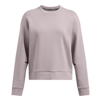 安德玛（UNDERARMOUR）Unstoppable自在系列女子弹力针织圆领运动休闲卫衣1387883 脂鲤灰015 S