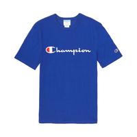 Champion【100%棉】男式运动潮流LOGO圆领刺绣设计个性T恤