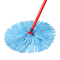 vileda 微力达 拖把家用老式传统无纺布拧干挤水吸水墩布一拖净地拖 ⭐️⭐️蓝拖把1杆2头