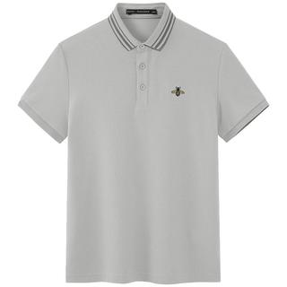 PEACEBIRD 太平鸟 男装 2023夏季新款POLO衫冰氧酷凉感商务休闲保罗衫男T恤潮