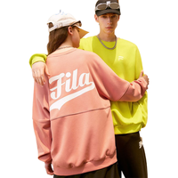 FILA 斐乐 中性运动卫衣 T11U116205A-PC 赤陶色 XS