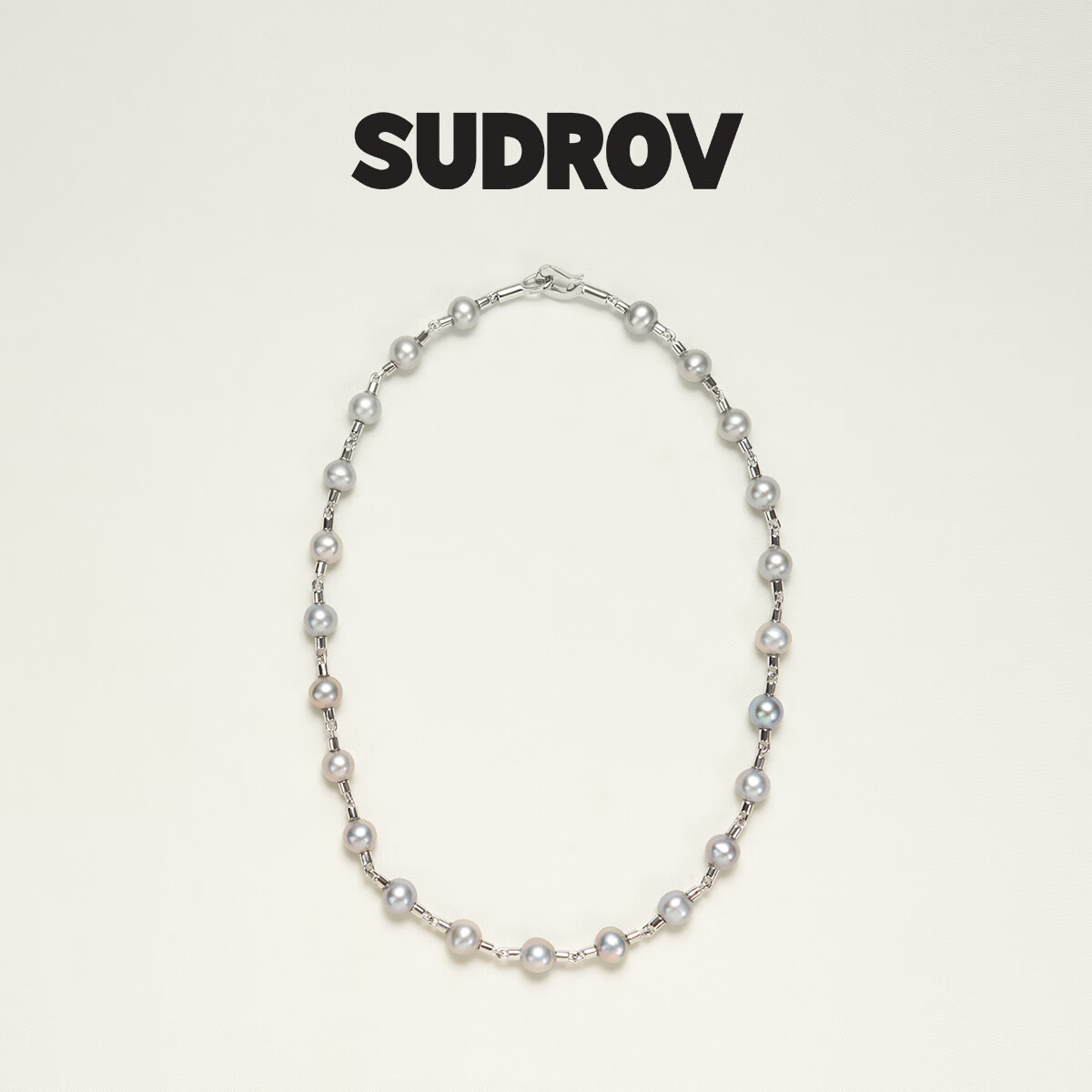 素觉SUDROV 珍珠项链女送女友颈链锁骨链叠戴choker时尚夏季短款