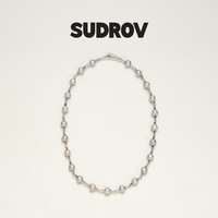 素觉SUDROV 珍珠项链女颈链锁骨链叠戴choker时尚夏季短款 长约35cm 适合脖围29.5cm以内