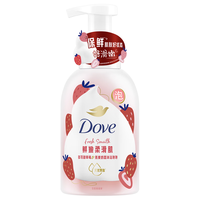 多芬 果奶甜草莓香滋润柔滑果奶沐浴泡泡400g