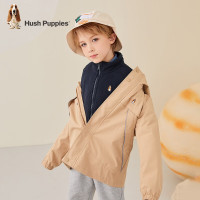 Hush Puppies 暇步士 五折2小时暇步士风衣可拆卸秋装儿童外套