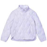FILA 斐乐 女装休闲时尚女式羽绒服简约百搭保暖立领轻薄日常羽绒服