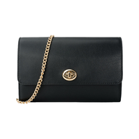 COACH 蔻驰 女士皮质单肩链条包 38966