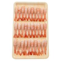 怡鲜来 新鲜冷冻即食北极甜虾刺身30尾/14尾盒装凤尾虾仁 去头去壳寿司虾