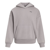 安德玛（UNDERARMOUR） Icon女子高克重运动休闲保暖抓绒卫衣1386485 脂鲤灰015 S