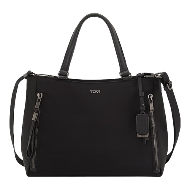 TUMI 【中号实用托特】Valetta牛皮拼接简约手提单肩斜挎通勤电脑包女
